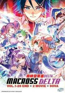 Anime DVD Macross Delta (Vol.1-26 End + 2 Movie + 9 Ova ) *English Sub* All Reg - Imagen 1 de 3