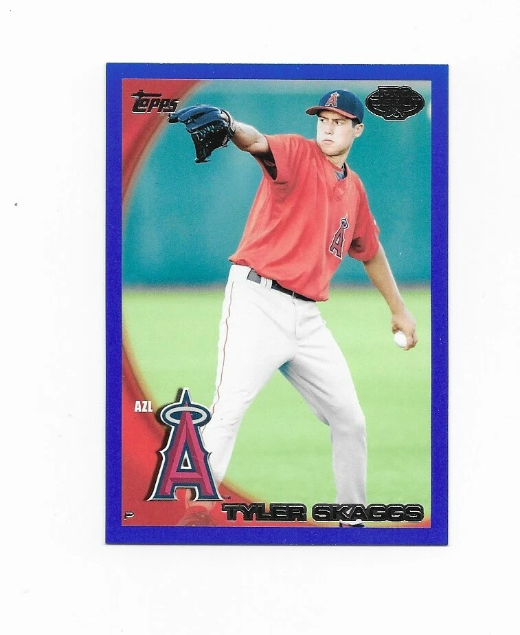 2010 Topps Pro Debut Blue #57 Tyler Skaggs /259 RC ANGELS  - Image 1 of 1
