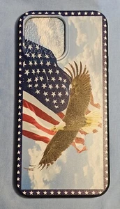 NEW Patriotic Bald Eagle American Flag - Phone Case For iPhone 14 Pro MAX - Picture 1 of 7