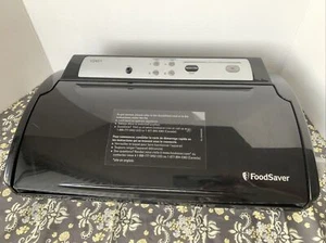 FoodSaver V2461 Vacuum Sealing Packaging System Food Sealer Black Works Well 11" - Picture 1 of 3