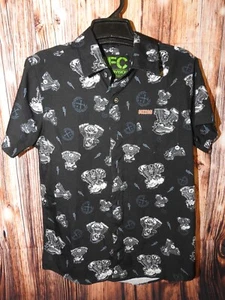 Dixxon Flannel Co DFC Youth Division Harley Davidson Quantico S/S Party Medium - Picture 1 of 6