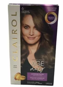 Clairol Expert Nice 'n Easy Age Defy 6 Light Brown Hair Color - Picture 1 of 1
