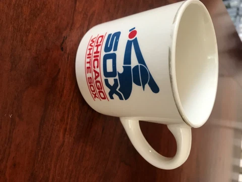 1983 CHICAGO WHITE SOX AL WEST CHAMPION VINTAGE BLUE RED LOGO MUG COFFEE CUP Cover