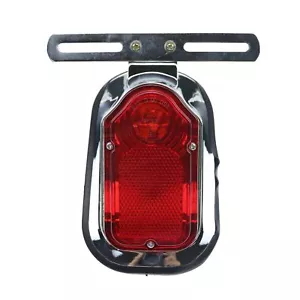 Tombstone Brake Taillight For Honda Kawasaki Suzuki Yamaha Chopper Cruiser - Picture 1 of 9