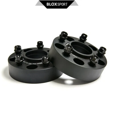 2Pair 40mm Front+Rear Wheel Spacer 5x4.75" / 5x120 For BMW X3 E83 2009+ / 14x1.5 Foto 1 de 4