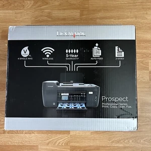 Lexmark Prospect Pro205 Professional Wireless 4 In 1 Inkjet Printer Fax New! - Picture 1 of 6