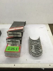 FITS TOYOTA COROLLA 1794cc 1998-2008 DOHC 1ZZFE MAIN BEARING SET 5M9531-STD - Picture 1 of 2