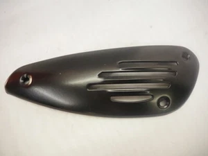 Hitteschild uitlaat origineel Vespa roestvrijstaal 845465 / black cover exhaust - Imagen 1 de 3