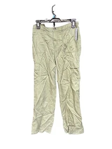 Boys Cat And Jack Olive Green Pants With Side Pockets XS 4/5 - Picture 1 of 3
