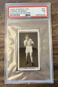 1928 Ogden's Ltd. Pugilists in Action #285. Tommy McInnes. PSA 7 (only 3 Higher) - Picture 1 of 3