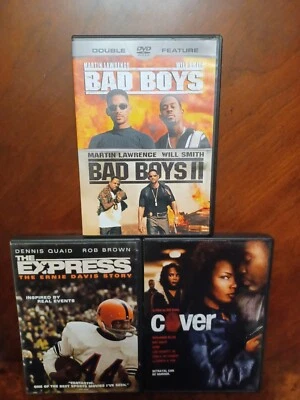 Bad Boys 1 & 2, The Express, Cover DVD Lot / Bundle - Imagem 1 de 3