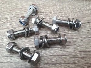 Nyloc Nuts & Bolts Stainless Steel Setscrews (Fully Threaded) A2 / A4 - M6 6mm - Picture 1 of 14