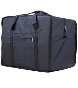 Maletin d Viaje cuadrado bag travel to Cub Barato black 70 pounds bolso de lona - Picture 1 of 3