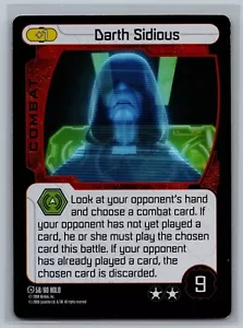 Star Wars Pocketmodel TCG The Clone Wars Darth Sidious #58/60 Holo CCG - Picture 1 of 2