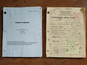 Original Double Jeopardy Script & Story Boards Ashley Judd Tommy Lee Jones - Picture 1 of 8