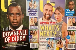 Us Weekly Magazine April 15, 2024 P Diddy/Taylor Swift 2 Different Covers - Picture 1 of 7