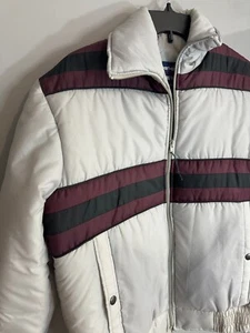 Vintage Big Yank Jacke Herren mittelgrau Puffer Winter Ski 1980er Mantel Oberbekleidung - Bild 1 von 8