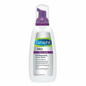 Cetaphil Pro DermaControl Oil Removing Foam Wash Non-Comedogenic 8 Oz Pack of 2 - Picture 1 of 3