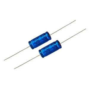 5x Condensatore Elettrolitico Assiale Bipolare ALCAP 2,2 MFD 50VNP 10% Bassa Perdita - Foto 1 di 1