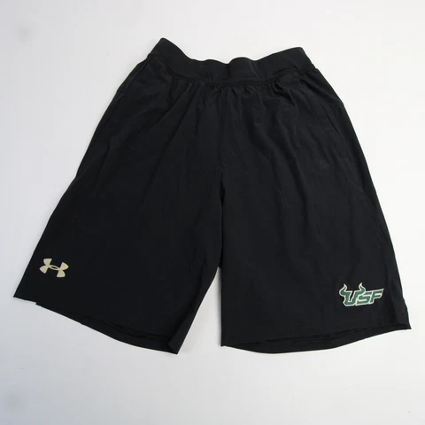 South Florida Bulls Under Armour Athletic Shorts Men's Black New Cover