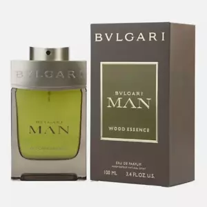 Bvlgari Man Wood Essence EDP Spray for Men 3.4 Fl.oz./100ml Brand New In Box - Picture 1 of 4