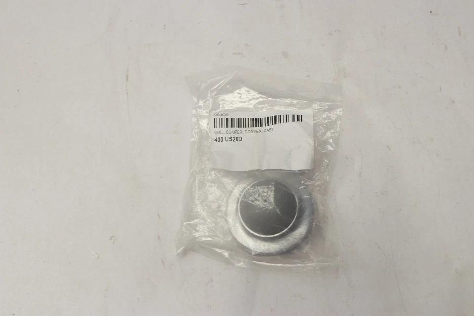 Sujetador de palanca de tope de pared fundido sólido convexo Rockwood 400-US26D Foto 1 de 1