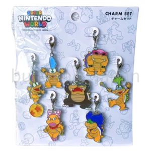 Universal Studios Japan Charm Set Koopalings Iggy Bowser Super Nintendo World - Picture 1 of 2