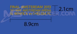 FINAL AMSTERDAM 2013 Europa League SL Benfica Vs Chelsea FC Match details - Picture 1 of 5