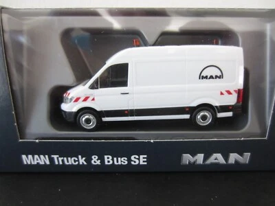 HERPA 951289 MAN TGE KASTEN HD in WHITE - model is PLASTIC - HO or 1:87 scale - Image 1 of 4