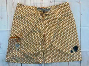 Columbia PFG Boardshorts Herren Gr. 40 gelb Flaschenöffner Omni Badehose - Bild 1 von 8