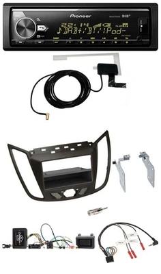 Pioneer Bluetooth DAB USB Lenkrad Autoradio für Ford C-Max Kuga braun - Bild 1 von 4