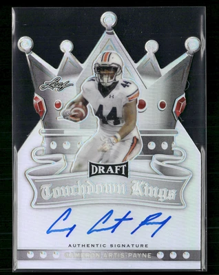 Cameron Artis-Payne 2015 Leaf Draft Touchdown Kings Auto  - Image 1 of 2