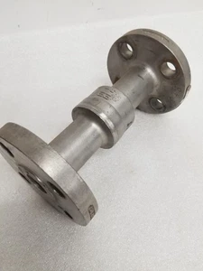 DFT DLC Valves 300 Check Valve 1" Stainless Steel Flanged Spring Assisted - Picture 1 of 9