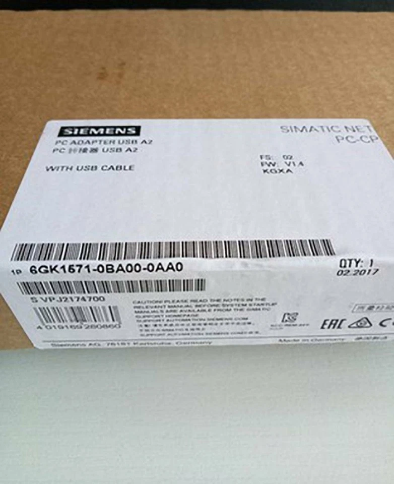 6GK1571-0BA00-0AA0 NEW SIEMENS PC Adapter Cable 6GK1 571-0BA00-0AA0 - Image 1 of 1