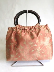Venetia Stvdivm Handbag Purse Opera Bag Wood Handle in Pink USED Good Condition! - Picture 1 of 6