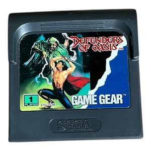 Defenders Of Oasis (Sega Game Gear, 1992) Videojuego RPG Auténtico - Funciona - BONITO - Imagen 1 de 4