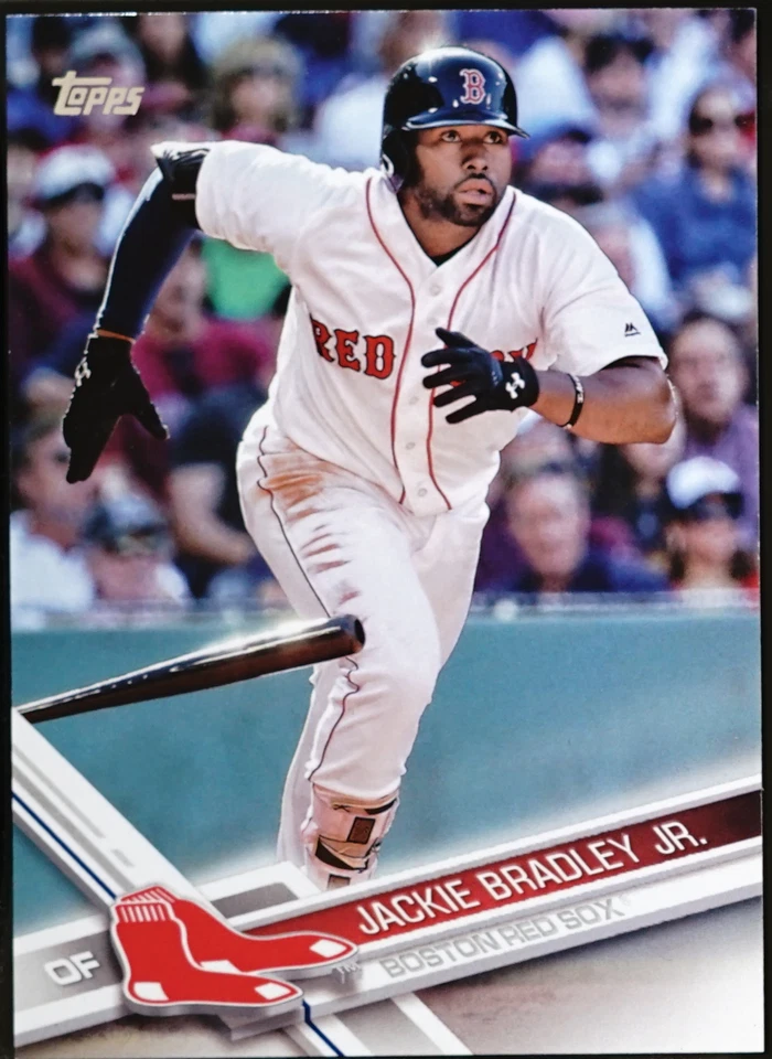 2017 Topps Baseball Jackie Bradley Jr. #245 NM - Image 1 of 1