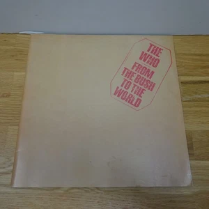 THE WHO From The Bush To The World Concert Programme from UK TOUR 2000 - Foto 1 di 11