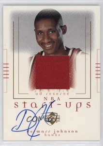 2000-01 Upper Deck Reserve NBA Start-Ups DerMarr Johnson #DJ-A Rookie Auto RC - Picture 1 of 4