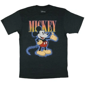 Disney Mickey Mouse T-Shirt Men's Aura Glow Big and Tall Tee (5XL, Tall) - Picture 1 of 3