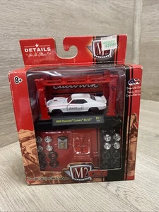 M2 Machines Model Kits 1969 Chevy Camaro RS/SS Edelbrock white R17 18-01 - Picture 1 of 7