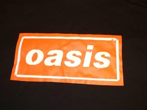 Oasis - Live '25 - Los Angeles @ Rose Bowl T-Shirt - Black / Orange - Adult XL - Picture 1 of 4