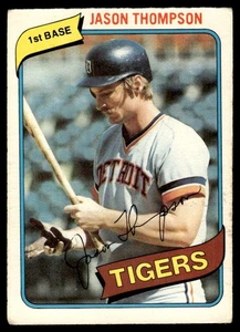1980 O-Pee-Chee Jason Thompson Detroit Tigers #83 - Picture 1 of 2
