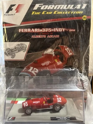 1/43 Scale Ferrari 375 INDY Alberto Ascari 1952 Unopened With Case & Magazine - Image 1 of 3