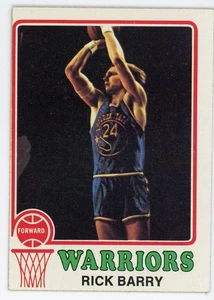1973-74 Topps Rick Barry #90 Warriors Ex o/c - Picture 1 of 1