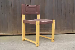 Safari Chair Vintage Easy Chair Retro Danish Modern 60s Dining Chair - Picture 1 of 11