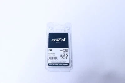 Crucial Pin Laptop RAM Sodimm Notebook Memory 2Gb CT25664BF160B - Image 1 of 2