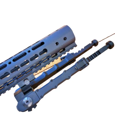 V9 Rifle Bipod Adjustable QD  Picatinny Rail 360Degrees Swivel Hunting Shooting - Image 1 of 4