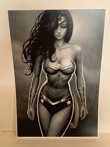 Nathan Szerdy SIGNED Wonder Woman Art Print Justice League - Picture 1 of 3