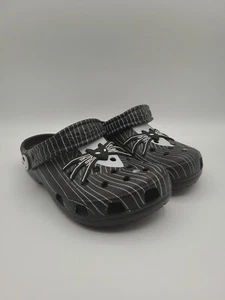 Crocs X Disney The Nightmare Before Christmas Youth Size J2 Clog 210562-90H New - Picture 1 of 7